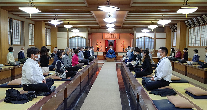 月一坐禅会イメージ