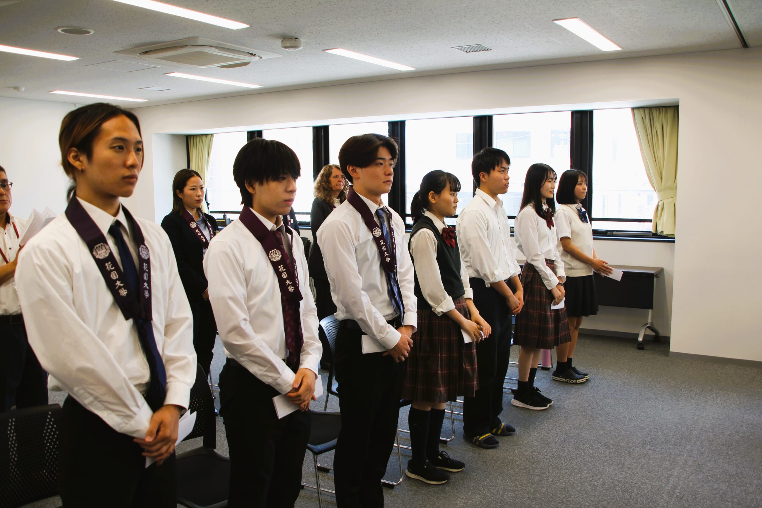 妙心寺派支援 花園学園特別奨学金授与式が開催されました