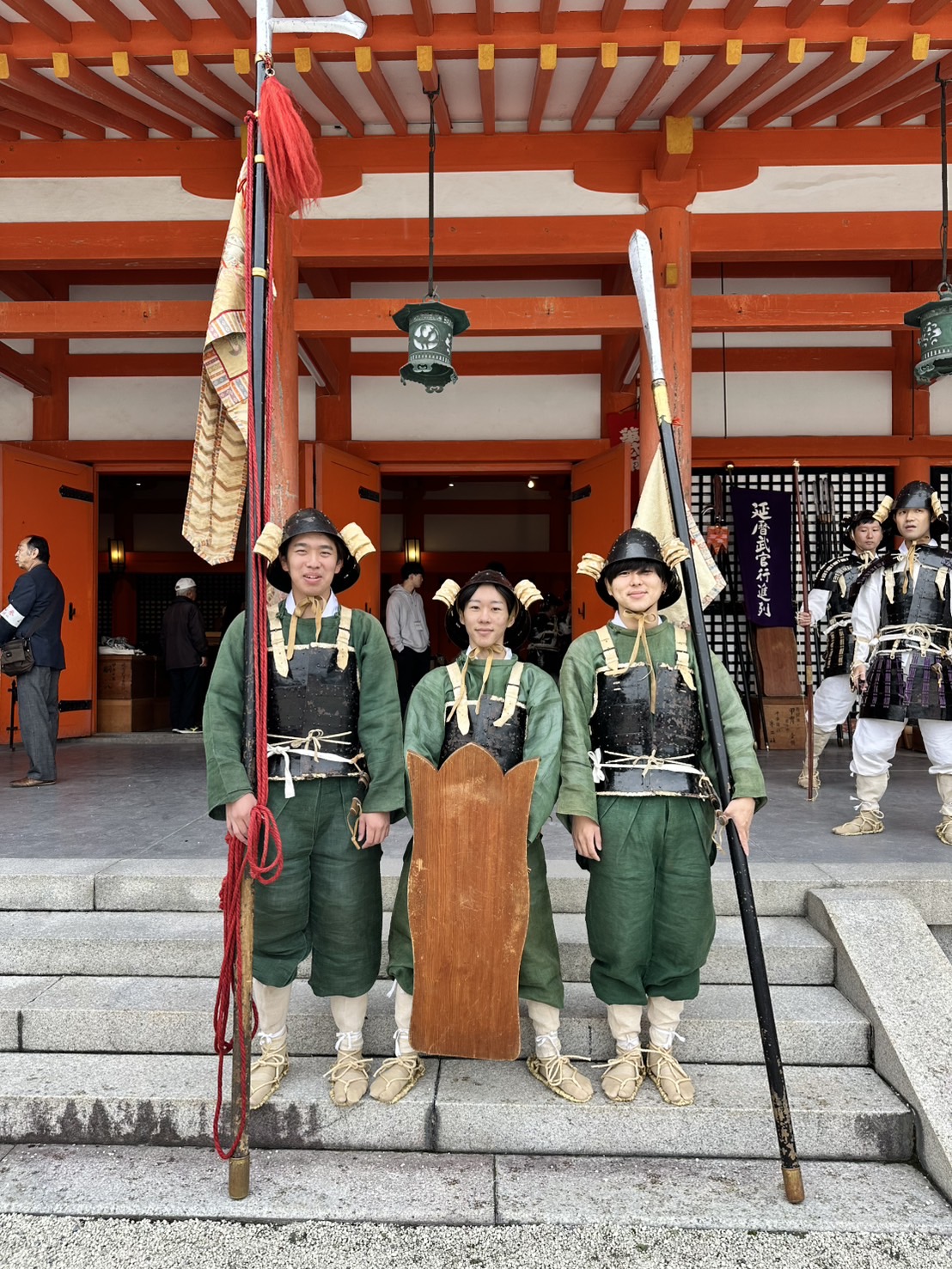 時代祭に本学学生が参加しました