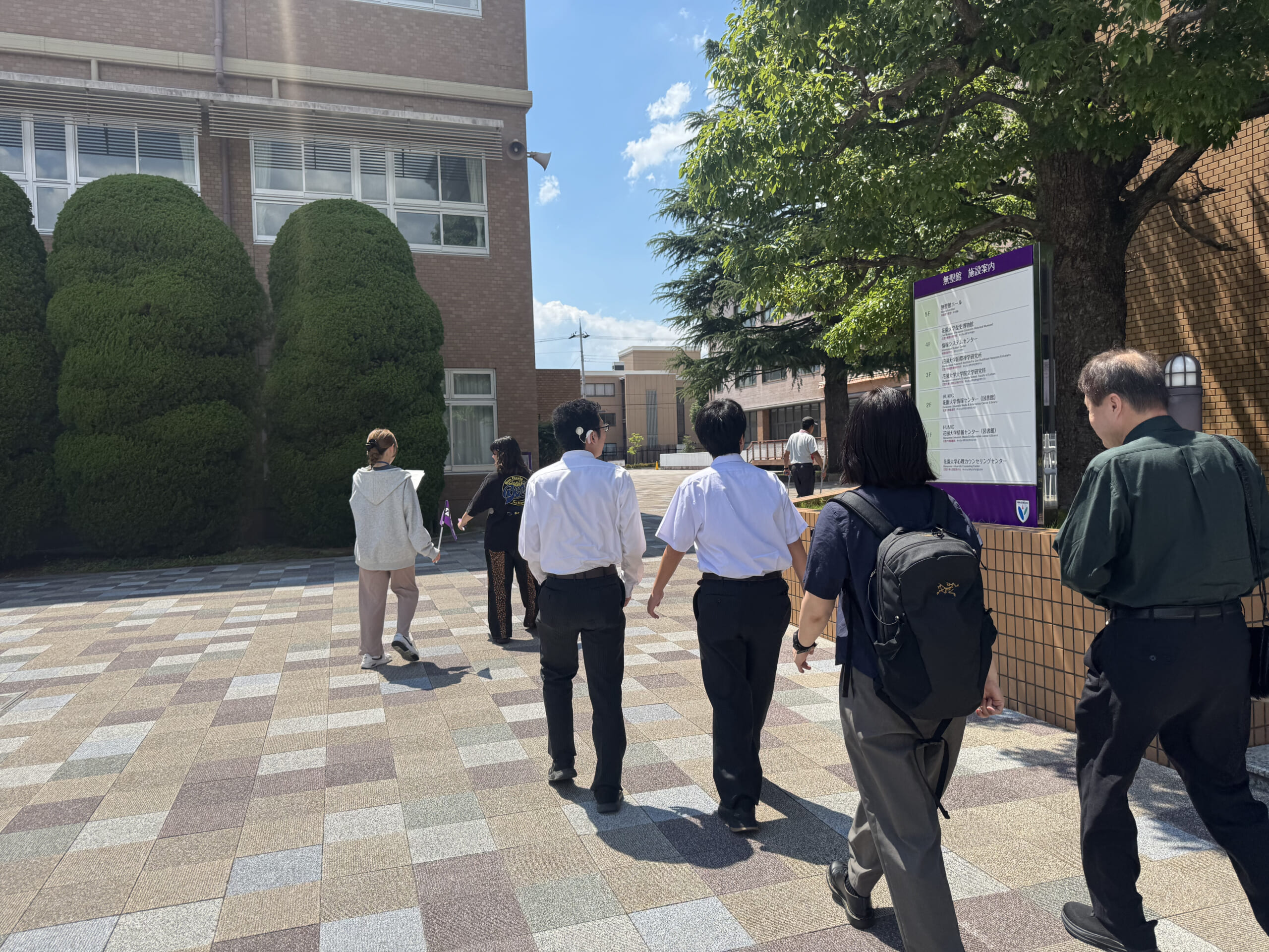 京都聾学校高等部の皆さんが来てくださいました